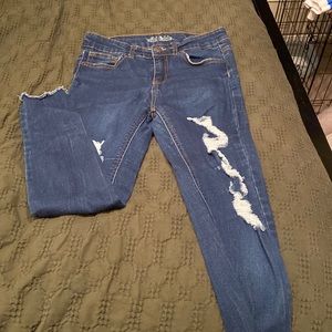 Wild Fable ripped hi rise skinny jeans